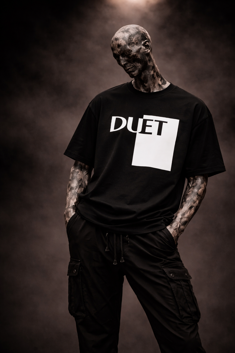 Heavyweight Drop Shoulder Cotton T-Shirt